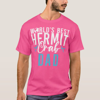 Camiseta Melhor Pai Hermit Crab do Mundo