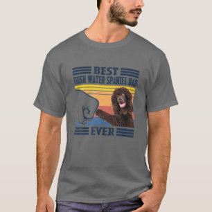 Camiseta Melhor Pai Irlandês de Espanhol de Água Nunca Vint