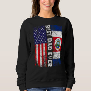Camiseta Melhor Pai Já Dia de os pais Sinalizador Costa Ric