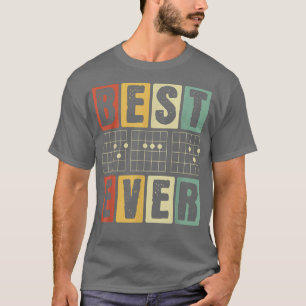 Camiseta Melhor Pai Já Engraçado Jogador De Violão De Pai