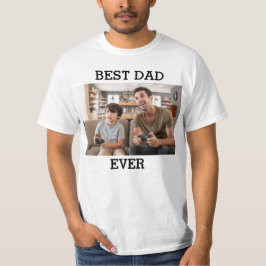 Camiseta Melhor Pai Já Personalizada Foto Cria Seu Próprio
