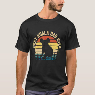 Camiseta Melhor Pai Koala Já Retro Vintage Koala Presente