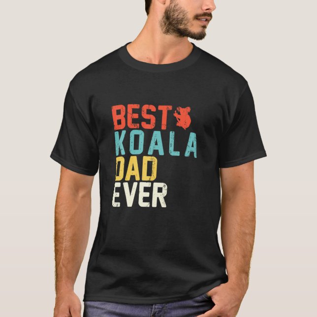Camiseta Melhor Pai Koala Nunca (Frente)