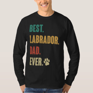 Camiseta Melhor Pai Labrador   Cão Retriever Labrador