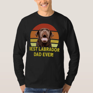Camiseta Melhor Pai Labrador Nunca