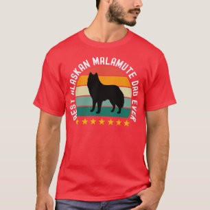 Camiseta Melhor Pai Malamute do Alasca