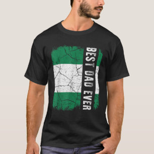 Camiseta Melhor Pai Nigeriano de Todos os Tempos Nigéria Pa