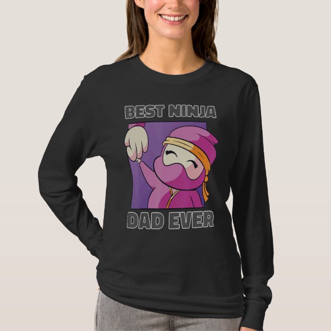 Camiseta Melhor Pai Ninja (Frente)