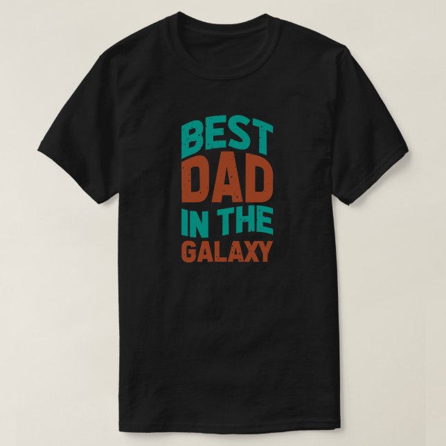Camiseta Melhor Pai no aniversário ou Dia de os pais da Gal (Frente do Design)