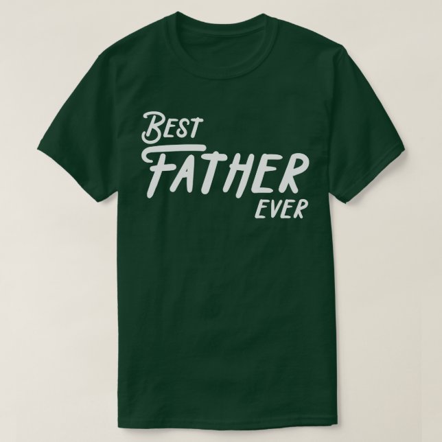 Camiseta Melhor Pai Nunca (Frente do Design)