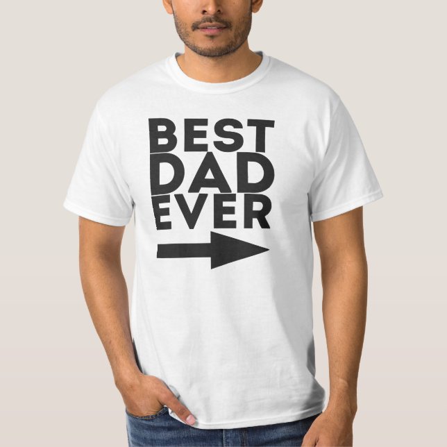Camiseta Melhor Pai Nunca (Frente)