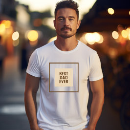 Camiseta Melhor Pai Nunca | Dia dos Pais