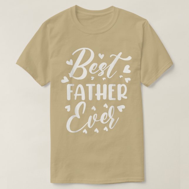 Camiseta Melhor Pai Nunca Família Filha Filha Correspondend (Frente do Design)