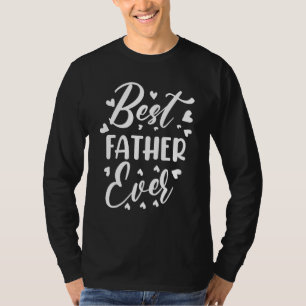 Camiseta Melhor Pai Nunca Família Filha Filha Correspondend