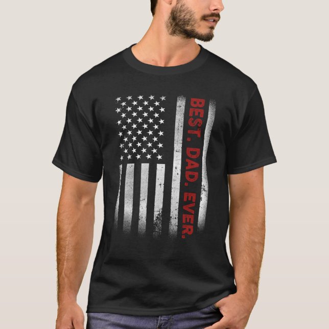 Camiseta Melhor. Pai. Nunca. Presente do Dia de os pais de  (Frente)