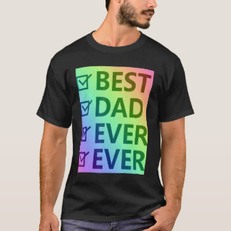 Camiseta Melhor Pai, Orgulho Orgulho Homens LGBTQ Orgulhoso