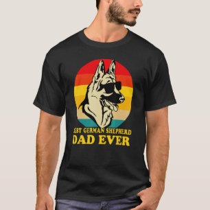 Camiseta Melhor Pai Pastor Alemão Já Dia dos Pais Cachorro 