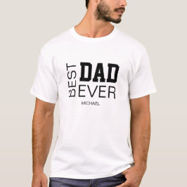 Camiseta Melhor Pai Personalizado