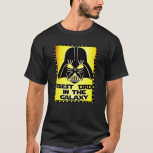 Camiseta MELHOR PAI Personalizado No Moderno da GALÁXIA