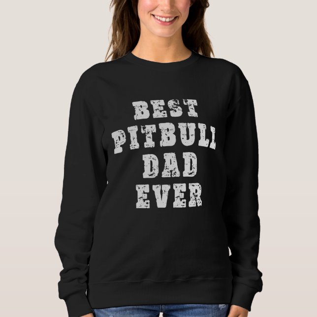 Camiseta Melhor Pai Pitbull de Todos os Tempos (Frente)