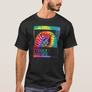Camiseta Melhor Pai Pitbull pai para cães para homens Cacho