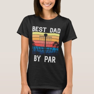 Camiseta Melhor Pai por Golf Vintage Frisbee 1 Par Disk
