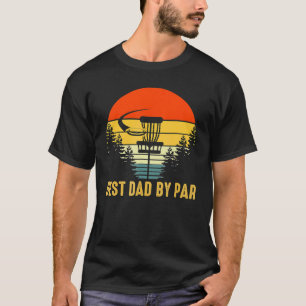 Camiseta Melhor Pai Por Golfe De Disco Par Para Homens