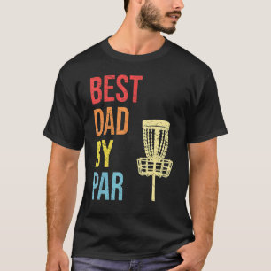 Camiseta Melhor Pai Por Pai De Golfer De Par Disco