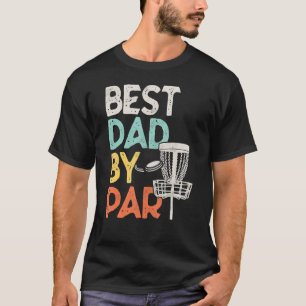 Camiseta Melhor Pai por Par Disk Golf Vintage D do Pai