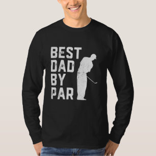 Camiseta Melhor Pai Por Par Golf Lover Presente Para Homens