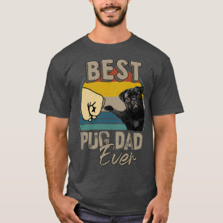 Camiseta Melhor Pai Pug Nunca