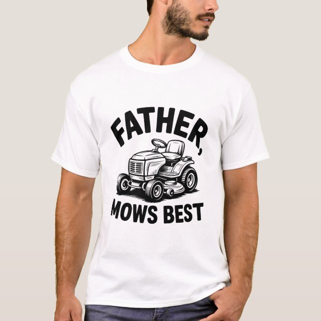 Camiseta Melhor Pai Que Nunca Pai Faz Melhor Trator De Leit (Frente)