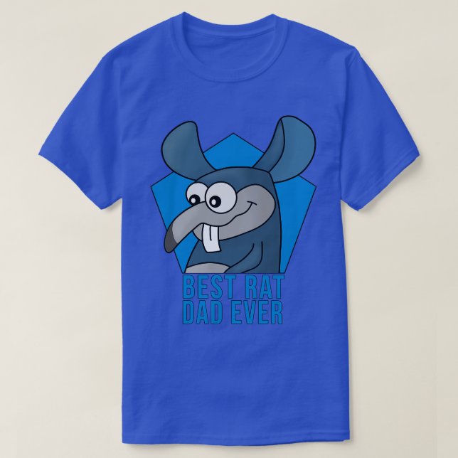 Camiseta Melhor Pai Rat (Frente do Design)