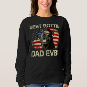 Camiseta Melhor Pai Rottie de Mens Alguma Vez Rottweiler Am