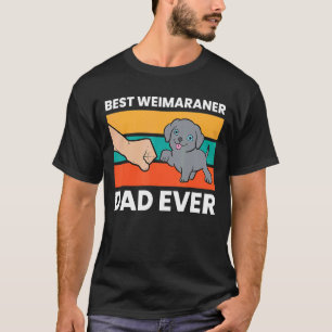 Camiseta Melhor Pai Semanal Nunca Cachorro De Seminário De