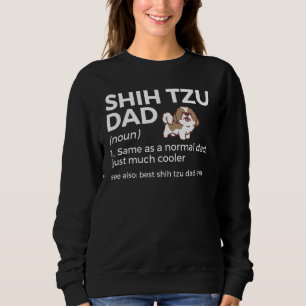 Camiseta Melhor Pai Shih Tzu De Definição Engraçado Shih Tz