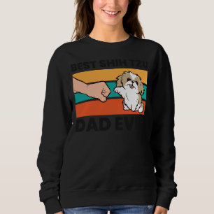 Camiseta Melhor Pai Shih Tzu Ever Cute Shih Tzu