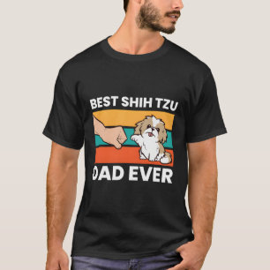 Camiseta Melhor Pai Shih Tzu Ever Shih Tzu