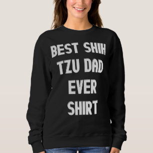 Camiseta Melhor Pai Shih Tzu Nunca