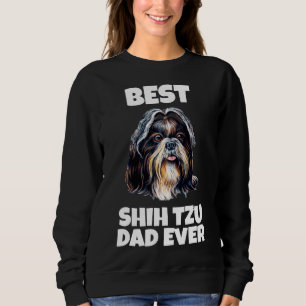 Camiseta Melhor Pai Shih Tzu Nunca