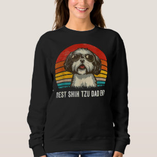 Camiseta Melhor Pai Shih Tzu Nunca Dia de os pais