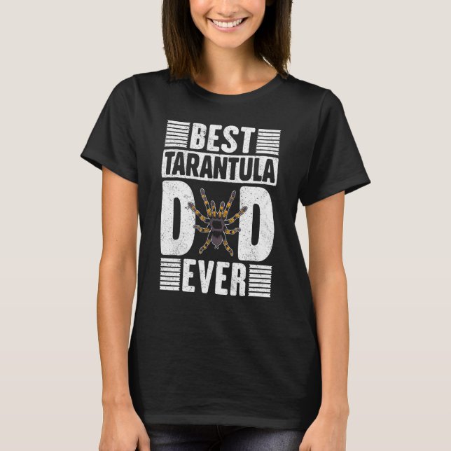 Camiseta Melhor Pai Tarantula Nunca Mais Tarantulas Proprie (Frente)