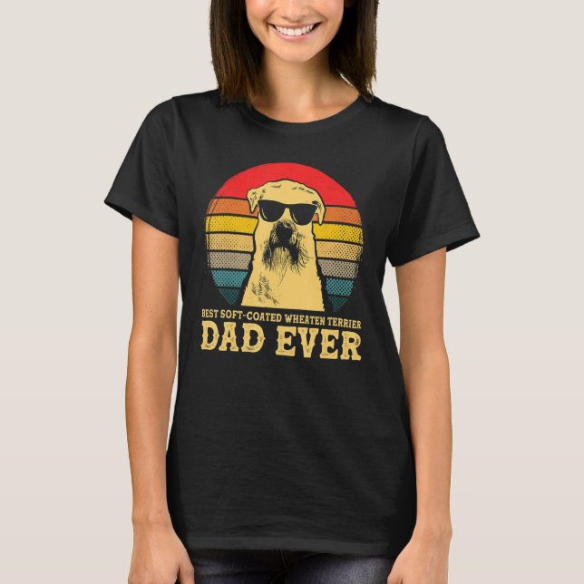 Camiseta Melhor Pai Terrier Cachorro Vin (Frente)
