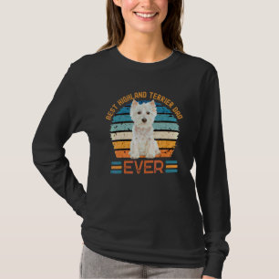 Camiseta Melhor Pai Terrier do Cachorro do Oeste