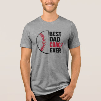 Camiseta Melhor Pai, Treinador de Todos os Tempos Dia dos P