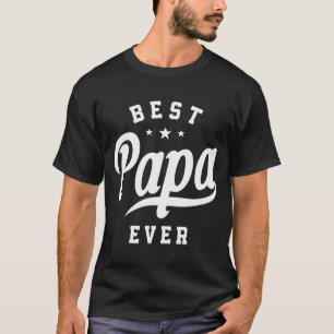 Camiseta Melhor Papá De Mens - Dia de os pais Engraçado