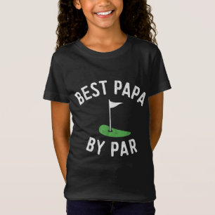 Camiseta Melhor Papá De Par Funny Golf Dia de os pais Avô G