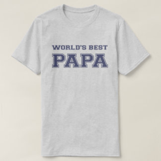 Camiseta Melhor Papa do Mundo