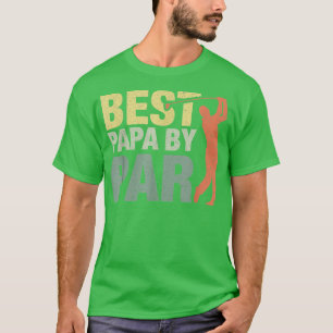 Camiseta Melhor Papá Engraçado Por Par Dia de os pais Golf