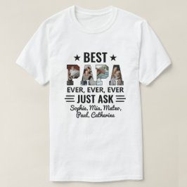 Camiseta Melhor Papa Já Perguntou Fotografia Para Netos